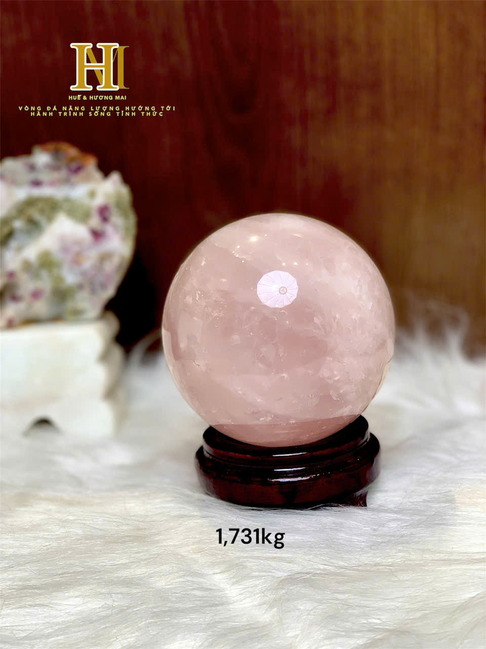 BI CẦU THẠCH ANH HỒNG SAO TỰ NHIÊN – NUÔI DƯỠNG YÊU THƯƠNG VÀ BÌNH AN