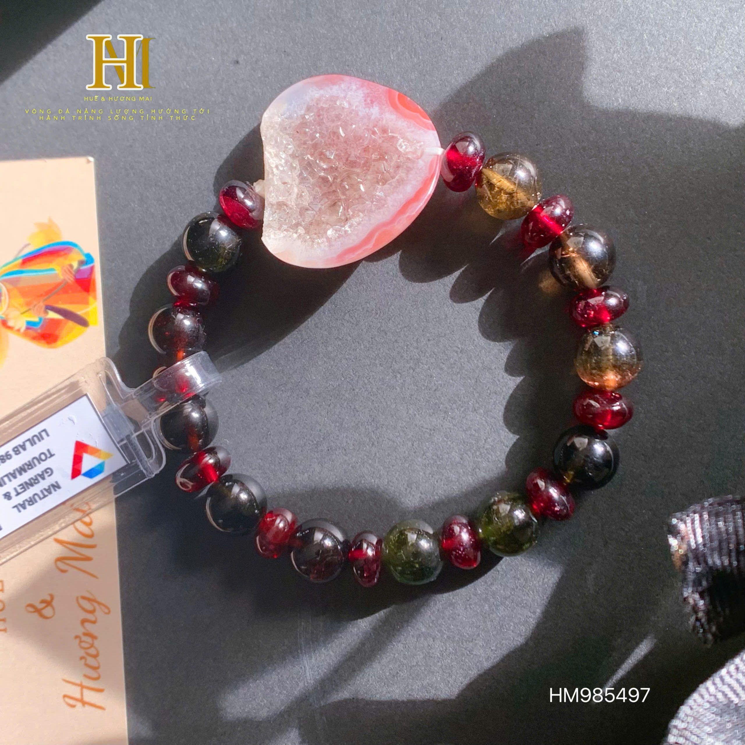 Vòng Tourmaline & Garnet - Image 2